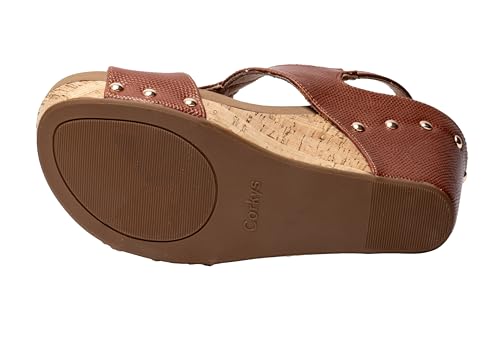 Corkys Footwear Zip It Good Womens 3.5" Wedge