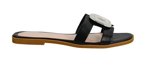 Corkys Footwear Women's Ring Around The Rosie Sandals - Comfort Meets Chic with Lightweight Feel, Lightly Cushioned Insoles, and Metal Accents Across Upper