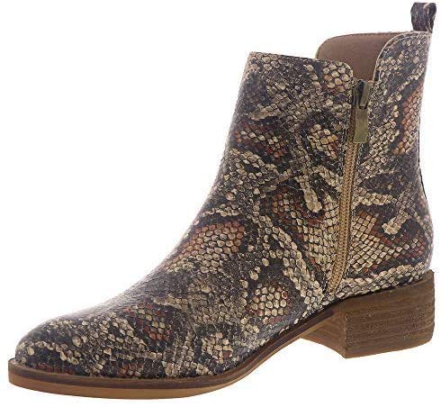 Corkys Neal Bootie in Brown Snake SZ 7