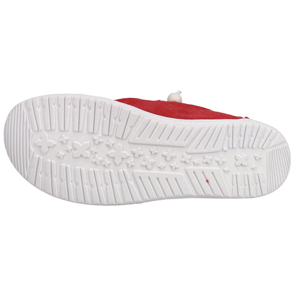 Corkys Womens Kayak Slip On Flats Casual - Red - Size 6 B