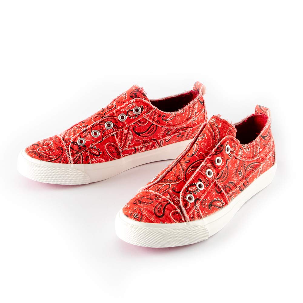 CYOIDAI Corkys Red Bandana Babalu Shoes, 6
