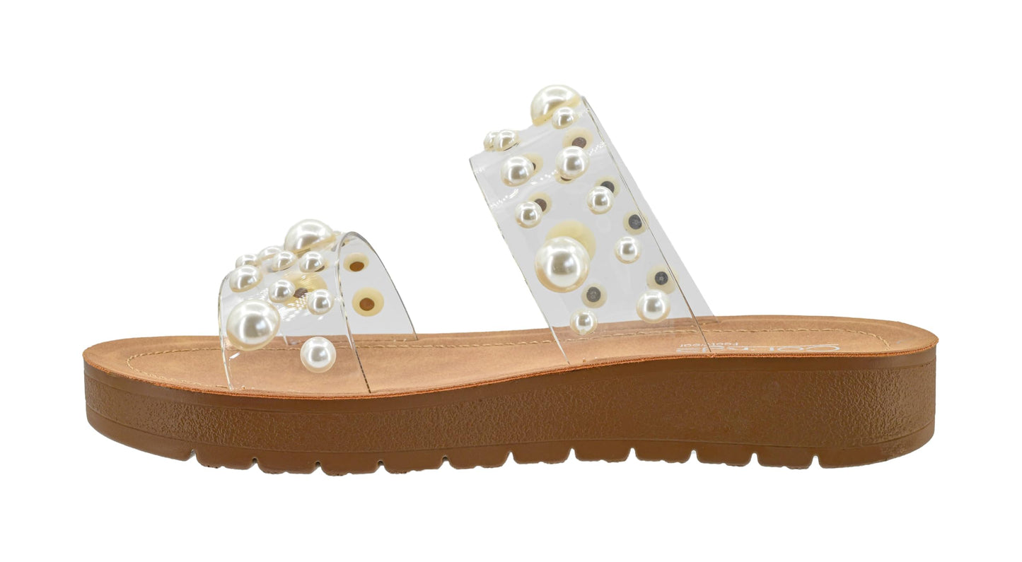 corkys bad romance clear sz 10