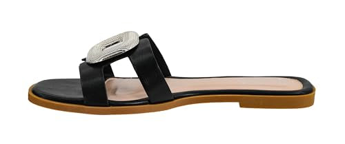 Corkys Footwear Women's Ring Around The Rosie Sandals - Comfort Meets Chic with Lightweight Feel, Lightly Cushioned Insoles, and Metal Accents Across Upper
